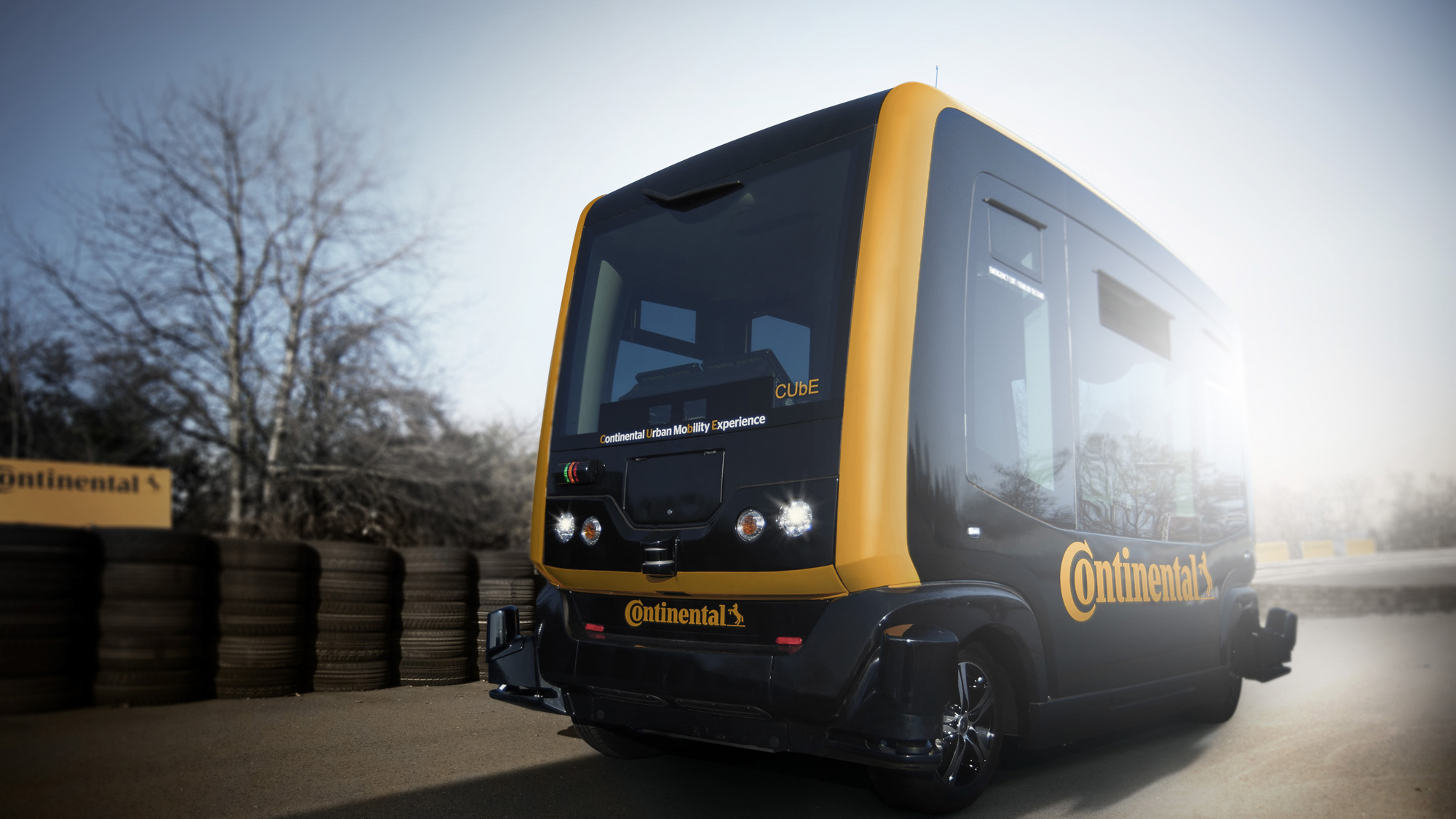 CUbE, der autonom fahrende Mini-Bus von Continental © Continental