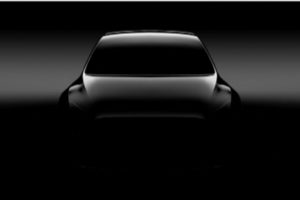 Konturen des Model Y. © Tesla