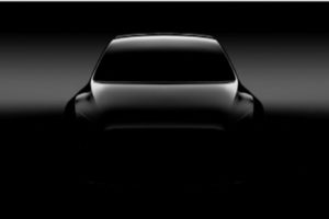 Konturen des Model Y. © Tesla