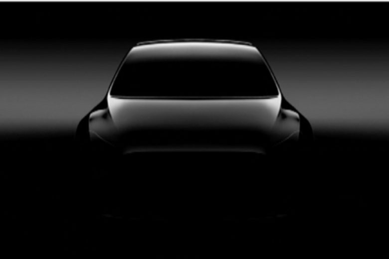 Konturen des Model Y. © Tesla