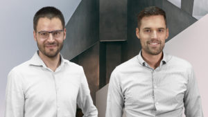 Die Luke Roberts-Gründer Lukas Pilat und Robert Kopka. © Luke Roberts