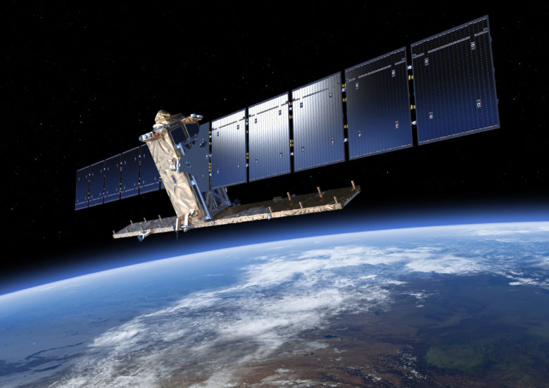Satellit im Orbit. © ESA/ATG medialab