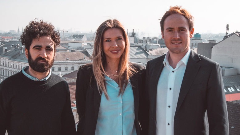 Das Team von iDwell: Shajan Djannatian (Business Development), Anna-Katharina Matzenberger (Account Manager & Consultant), Alexander Roth (CEO) © Alexander Landskron