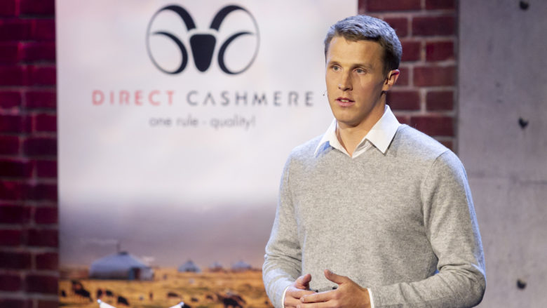 Direct Cashmere im Pitch bei "2 Minuten 2 Millionen" © Gerry Frank