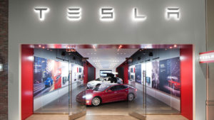 Tesla-Shop in den USA. © Tesla