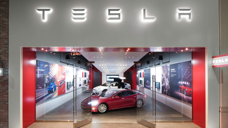 Tesla-Shop in den USA. © Tesla