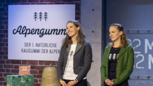 Die Alpengummi-Gründerinnen bei 2 Minuten 2 Millionen © Gerry Frank