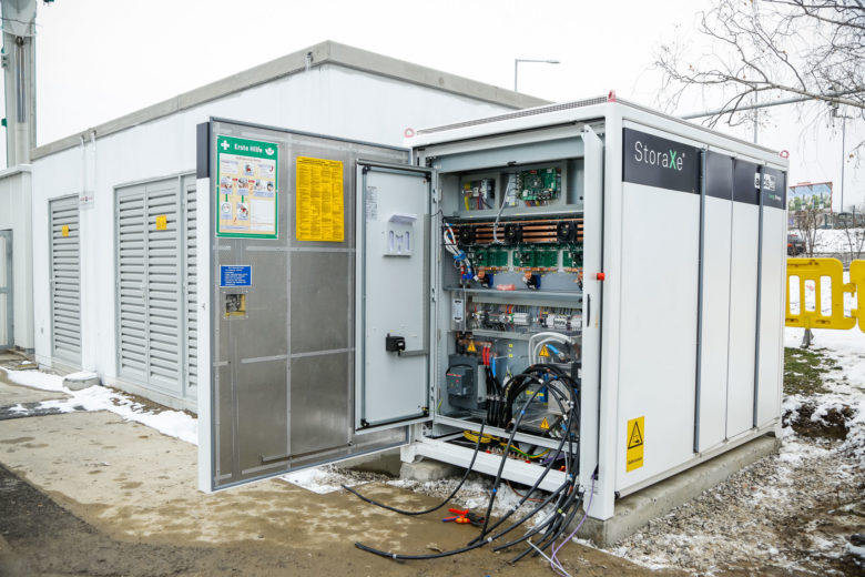 "High Power Charging"-Standort am Verteilerkreis in Wien. © VERBUND