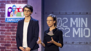 Familyship im Pitch bei "2 Minuten 2 Millionen" © Gerry Frank