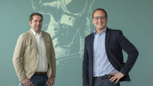 Dominik Greiner und Awi Lifshitz leiten ab sofort die Geschäfte des Startup- und Innovationszentrums weXelerate. © Stephan Rauch