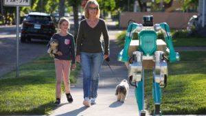 Nicht erschrecken, das ist nur Digit. © Ford/Agility Robotis