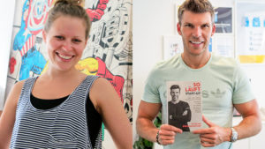 Shpock-Co-Founderin Katharina Klausberger und Runtastic-Co-Founder Florian Gschwandtner © Trending Topics/Montage