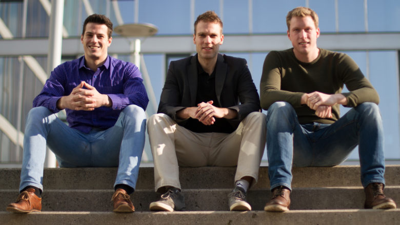 Die Chatvisor-Gründer Markus Wagner, Horst-Georg Fuchs und Mathias Holzinger. @Chatvisor
