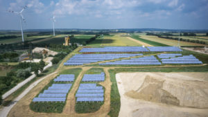 So soll der Teilabschnitt der Solaranlage in Schönkirchen aussehen © Verbund