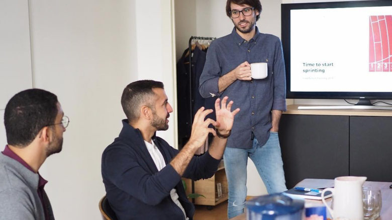 Adam Shehata, Karim Saad und Jesús Espejo von ClassNinjas. © ClassNinjas