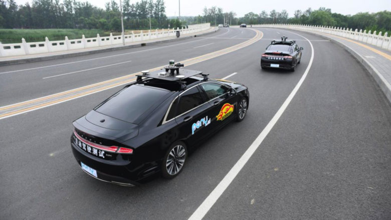 Tests mit selbstfahrenden Autos in Peking. © Pony.ai