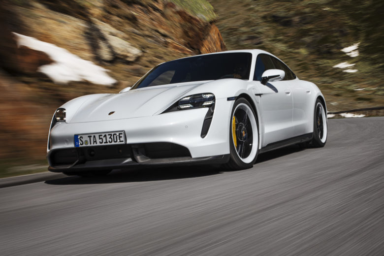 Der neue Porsche Taycan. © Christoph Bauer / Porsche