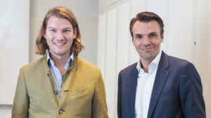 N26-CEO Valentin Stalf und Kapsch-BusinessCom-COO Jochen Borenich © Trending Topics