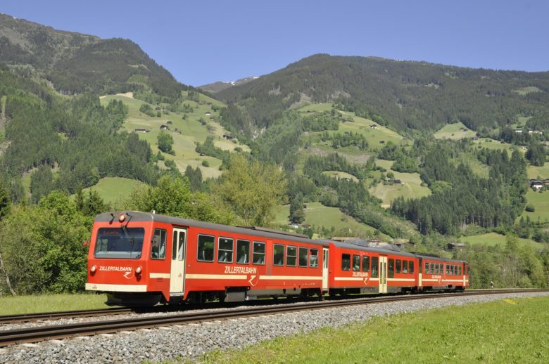 Der alte Dieselzug der Zillertalbahn. © ZVB AG