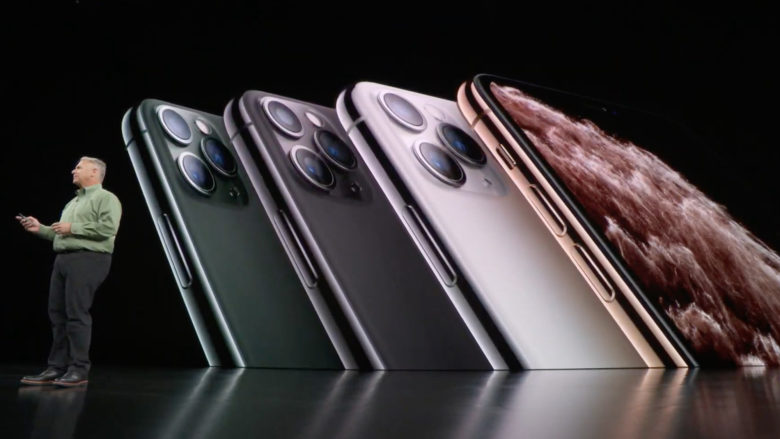 Das iPhone 11 Pro kommt in vier Farben. © Apple