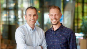 AppRadar-CEO Thomas Kriebernegg und sein neuer Chairman Michael Müller. © Sabine Klimpt