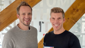 Michael Hurnaus und Florian Gschwandtner bei Tractive. © Tractive