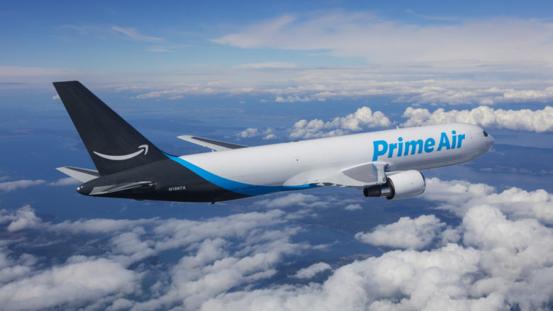 Prime-Logistik-Flugzeug im Dienste von Amazon. © Amazon