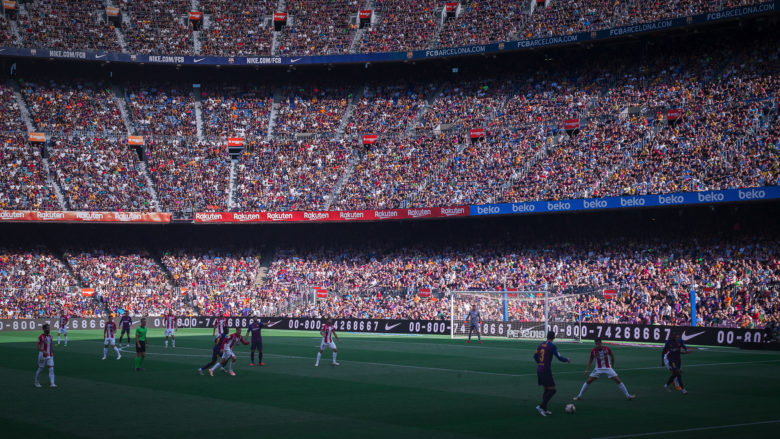 Camp Nou, Heimatstadion des FC Barcelona. © Michael Lee on Unsplash