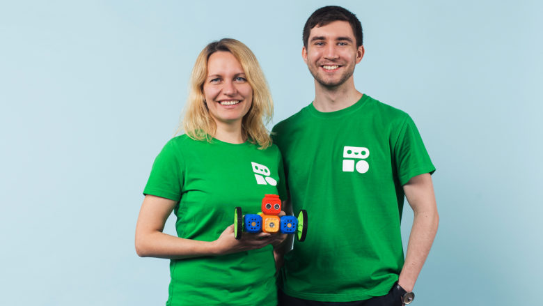 Anna Iarotska und Yuri Levin von Robo Wunderkind. © Robo Wunderkind