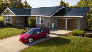 Das "Solar Roof" von Tesla. © Tesla