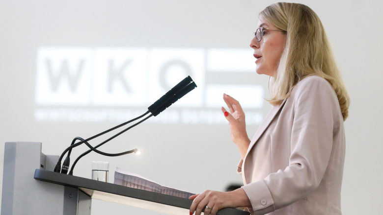 Bundesministerin Margarete Schramböck. © Dragan Tatic/BKA