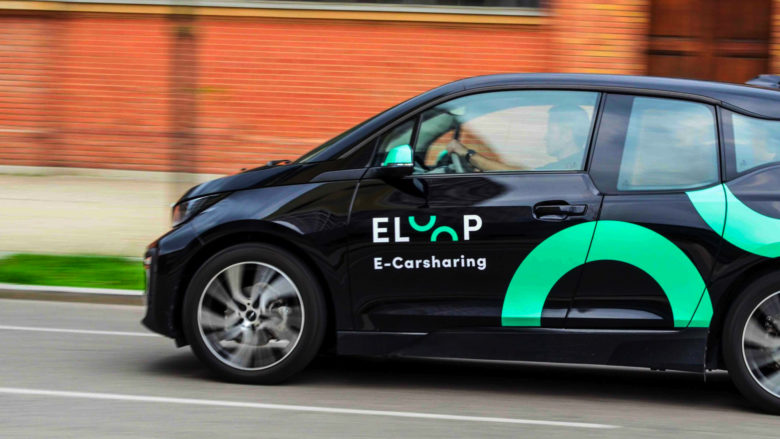 Carsharing von Elektroautos mit Eloop. © Eloop