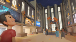 Oculus Venues, a social VR app by Facebook. © Facebook