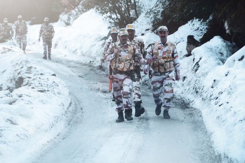 Indische Soldaten in der Grenzregion zu China. © Maninderjeet Singh Sidhu on Unsplash