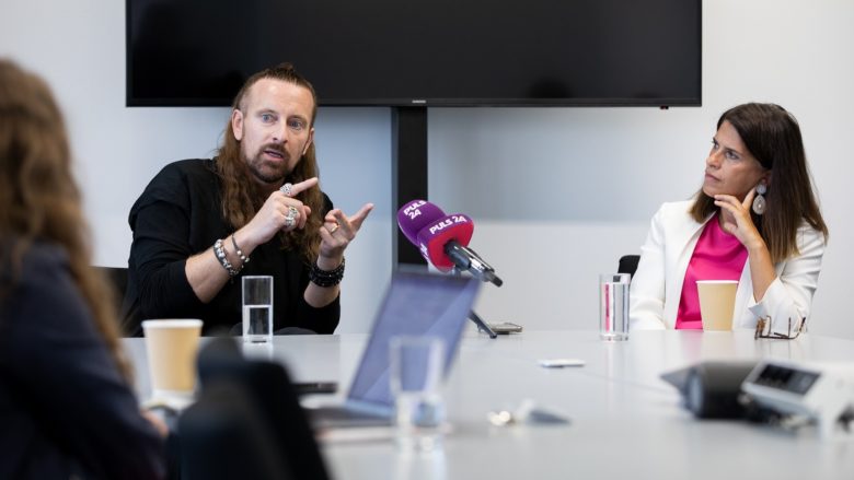 Anders Indset beim T-Breakfast. © Magenta