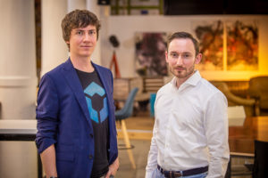 Florian Wimmer, Gründer und Geschäftsführer Blockpit und Klaus Himmer, Gründer und Geschäftsführer von CryptoTax. © Blockpit