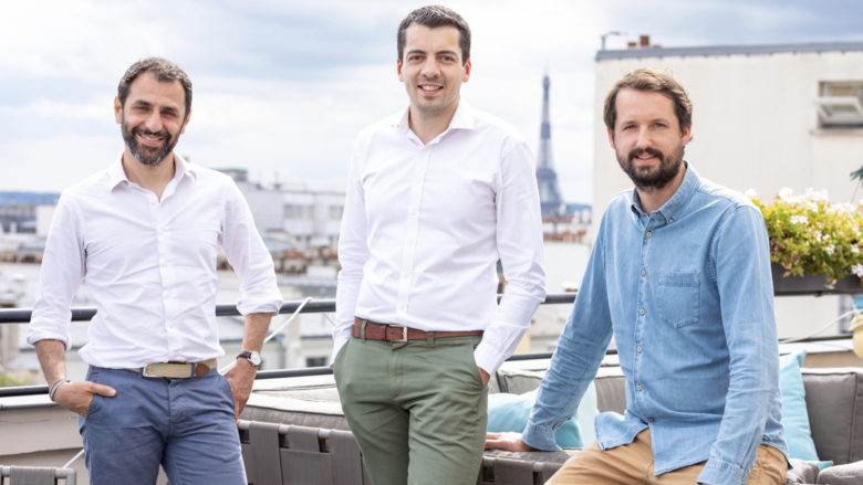 Nicolas Benady (CEO), Mathieu Breton (CTO) und Nicolas Saison (COO) von Swan. © Swan.io