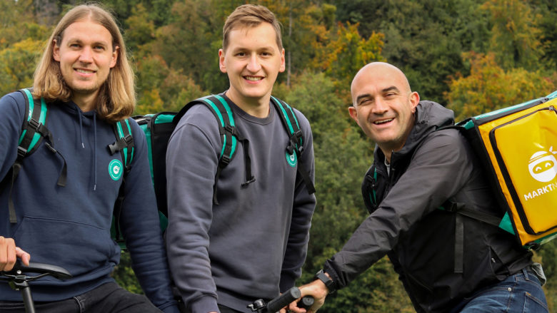 Christopher Meingast-Graf, Thomas Hager-Roiser und Gerald Reisecker von den MarktNinjas. © vollfillment GmbH