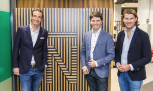 Maximilian Tayenthal, Georg Hauer und Valentin Stalf von N26. © N26