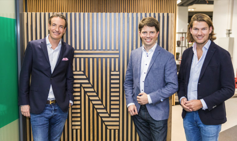 Maximilian Tayenthal, Georg Hauer und Valentin Stalf von N26. © N26