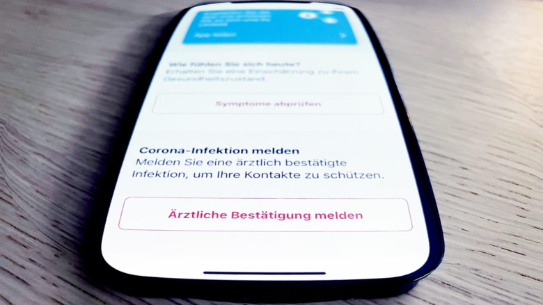 Die Corona-App. © Trending Topics