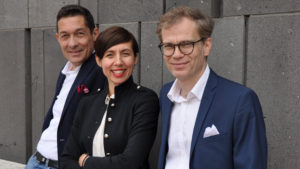 Die Gründer von YKMB: Karl Pichler, Katarzyna Pichler, Bernhard Krüpl-Sypien © YKMB