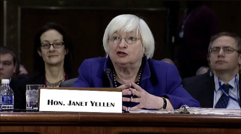 US-Finanzministerin Janet Yellen. © Screenshot