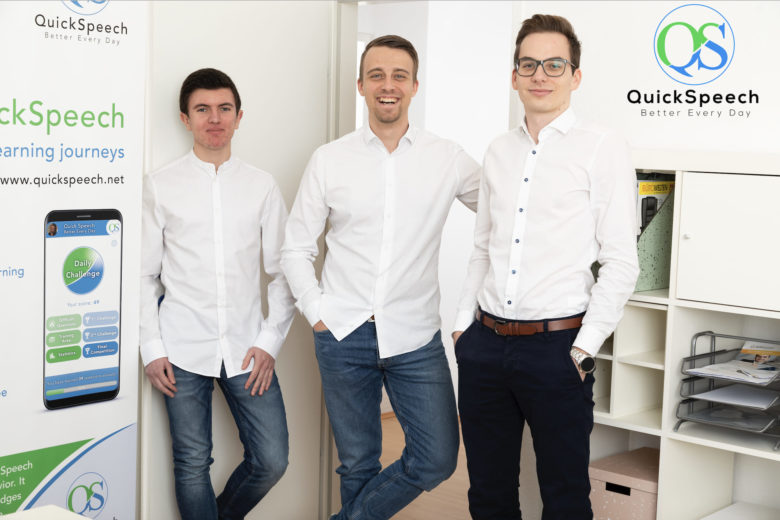 Das Team von QuickSpeech. © QuickSpeech