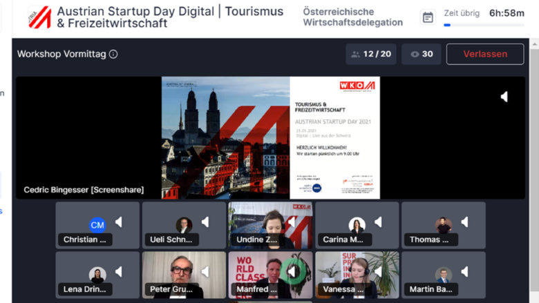 Der Austrian Startup Day 2021 fand virtuell statt. © WKÖ