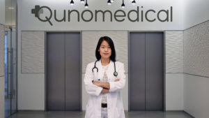 Sophie Chung, Gründerin von Qunomedical. © Qunomedical