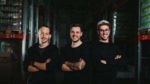 Dominik Bieringer, Georg Weiß und Christoph Glatzl haben Logsta gegründet. © Adrian Almasan Photography