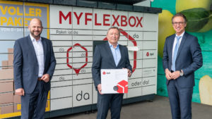 Smart Locker von MYFLEXBOX: Kooperation mit BILLA © REWE/Robert Harson