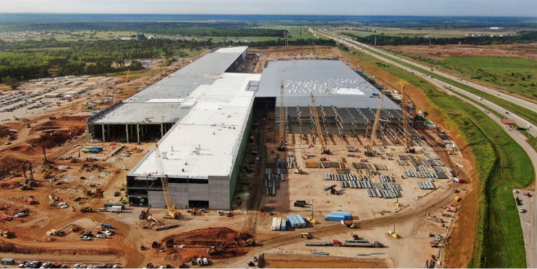 Tesla Gigafactory in Texas. © Tesla