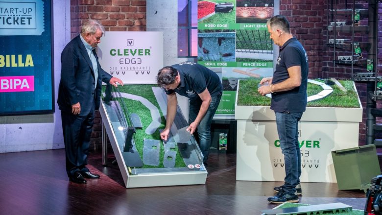 Cleveledge Clever Edge: Steirisches Startup will für saubere Rasenkanten sorgen